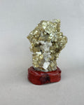 especimen  muscovita con base