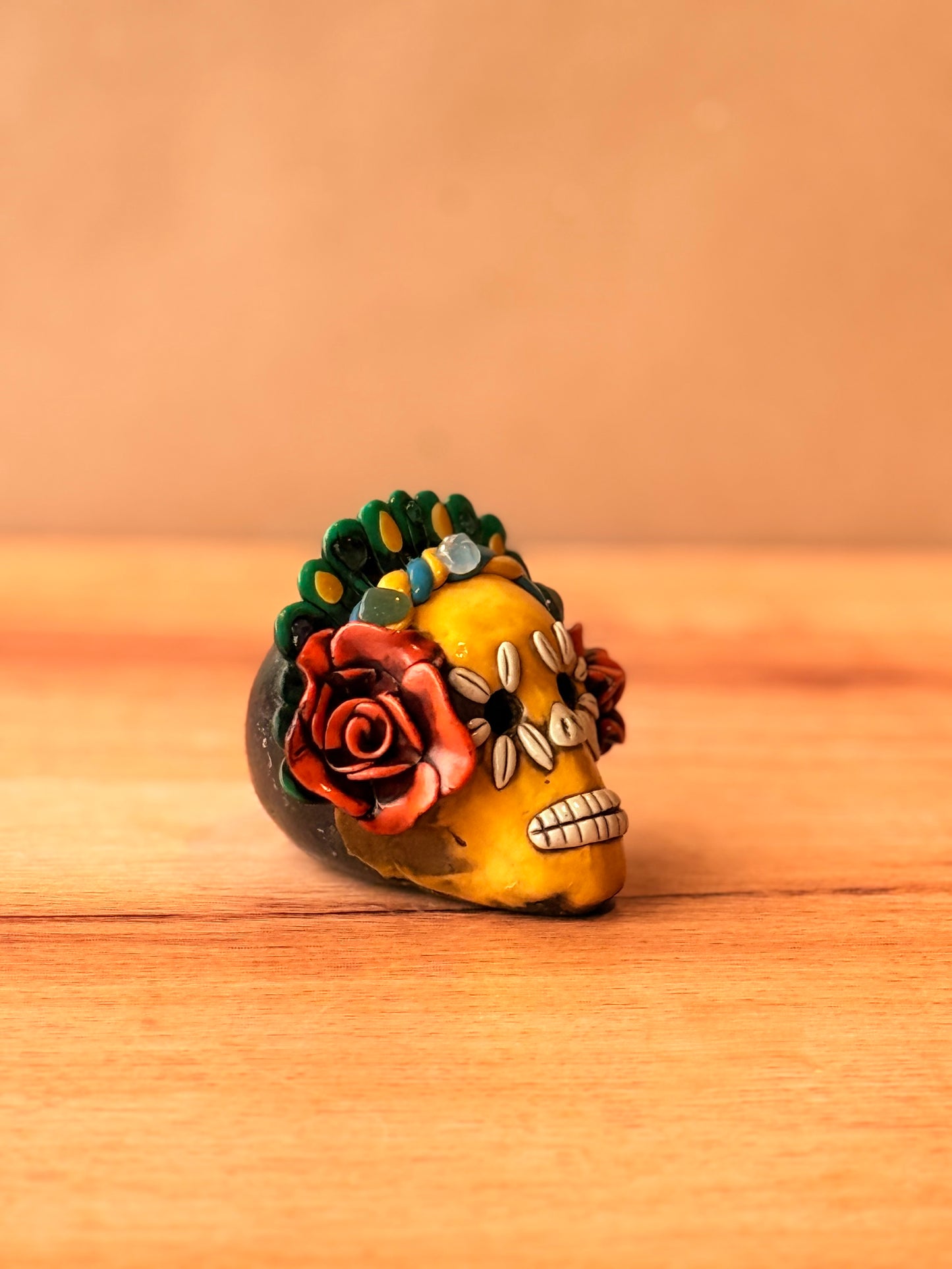 Sonido de la muerte barro decorado