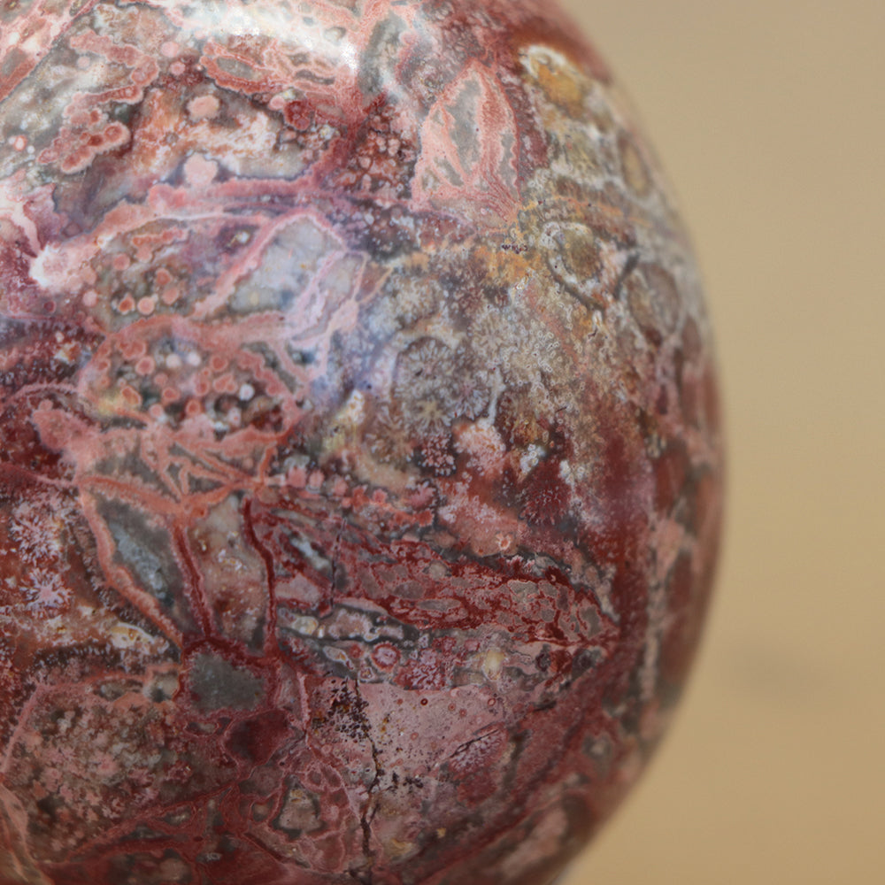 Huevos de Calcedonia de 8cm No.1