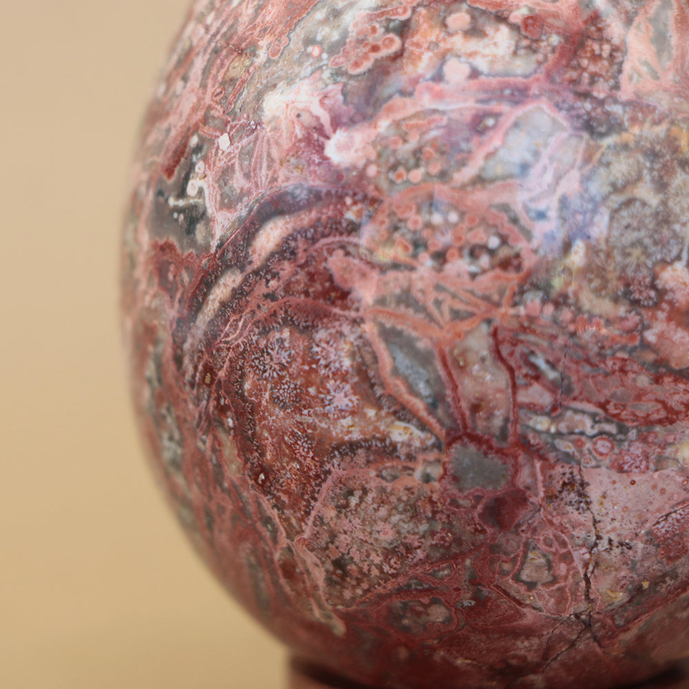 Huevos de Calcedonia de 8cm No.1