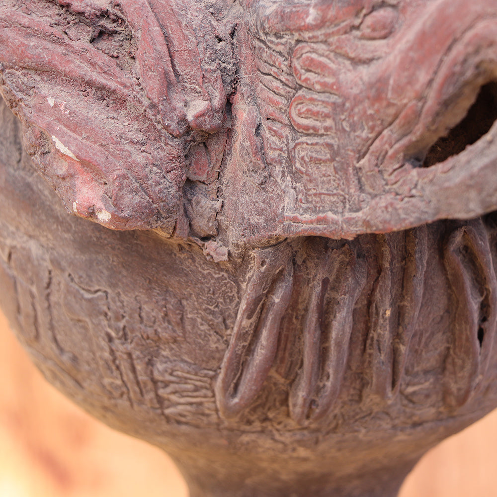 Tlapitzalli instrumento de viento Águila