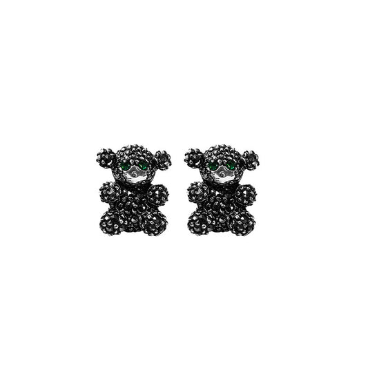 aretes oso verde