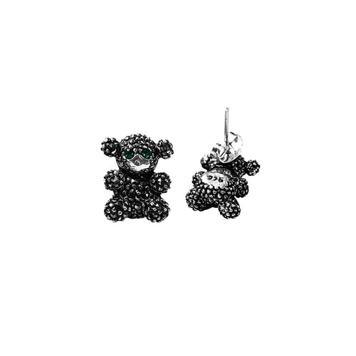 aretes oso verde