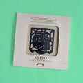 papel picado mono obsidiana chico