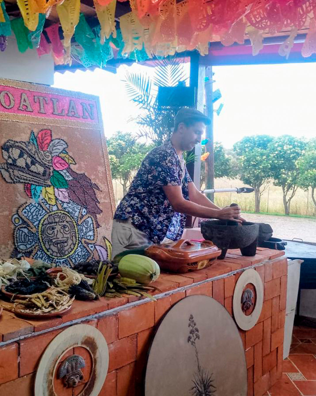 Clase de cocina prehispánica Teotihuacán