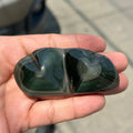 Corazones chicos de obsidiana arcoíris