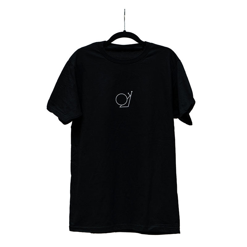 playera caracol negro