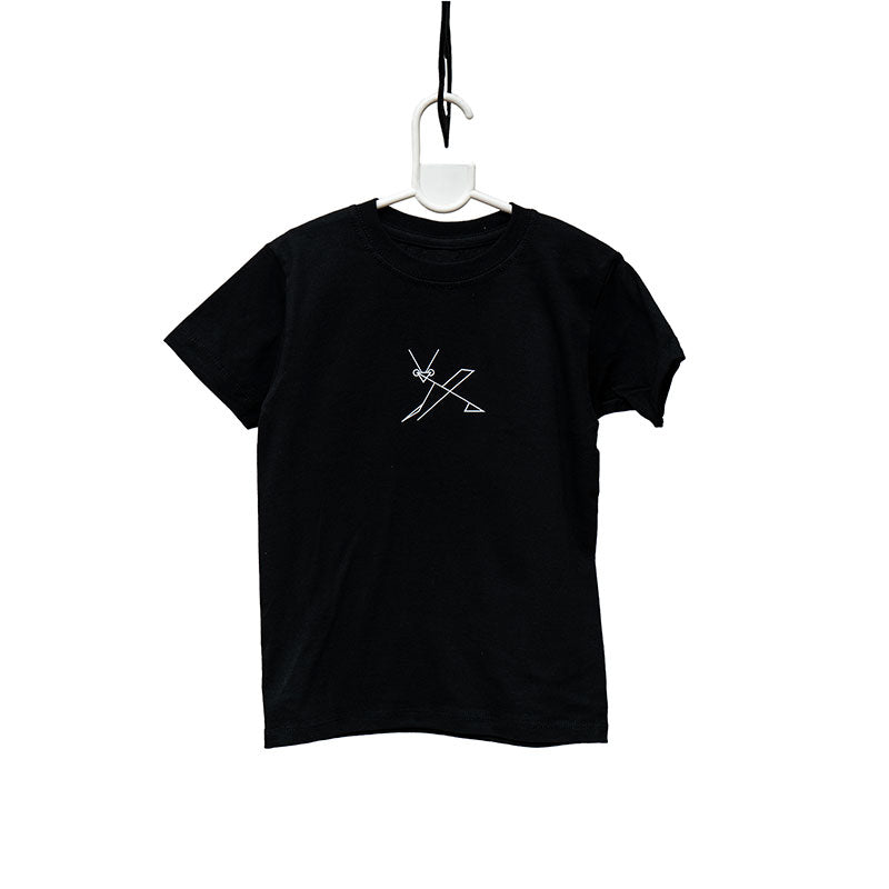 playera mantis niño 6-8 años negra