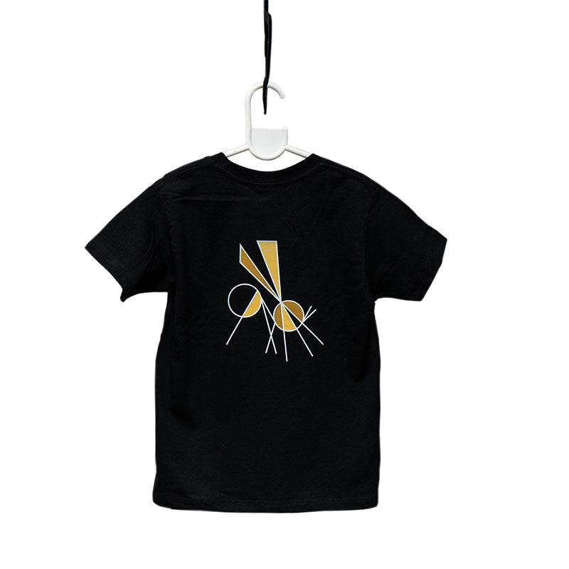 playera hormiga chicatana niño 4-6 años negra