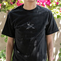 playera mantis grande negro