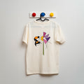 Playera abejorro blanca