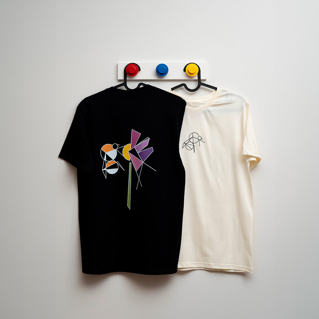 Playera abejorro blanca