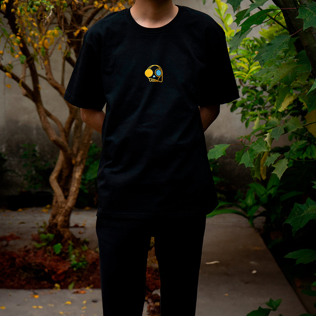 Playera Día de Muertos blanca
