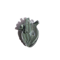 Corazón obsidiana verde 2