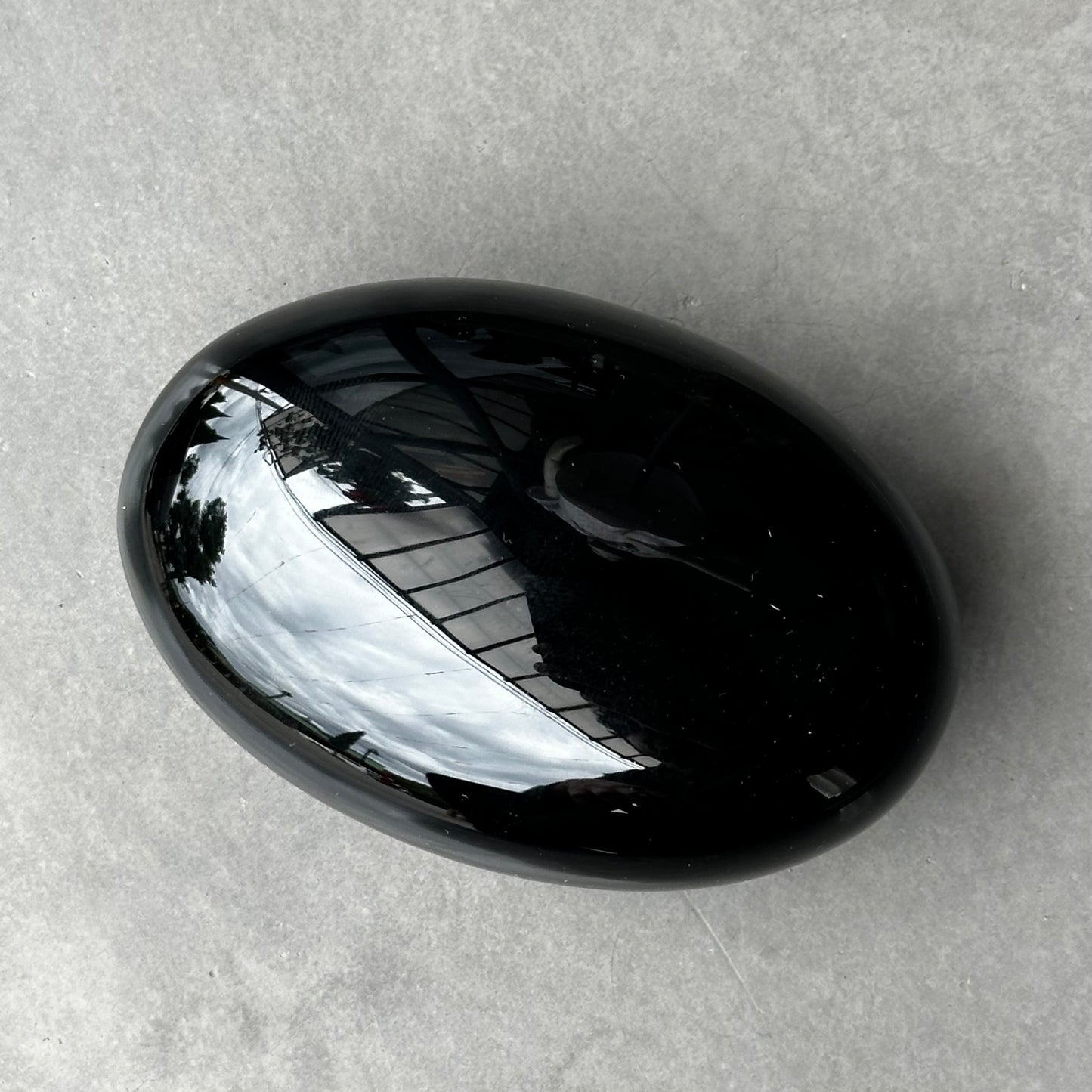 Piedra de obsidiana para masaje tipo jabón