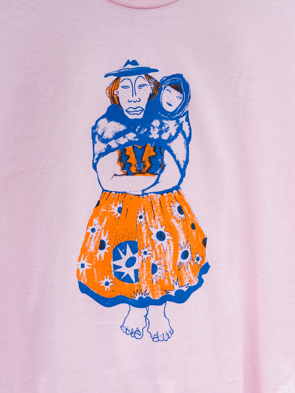 playera bóveda celeste rosa