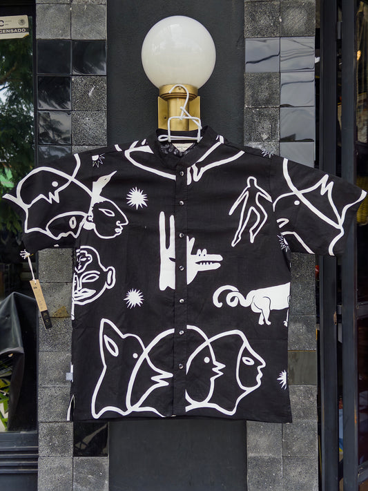 camisa sueños negro