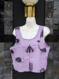 top tirantes lila bichos