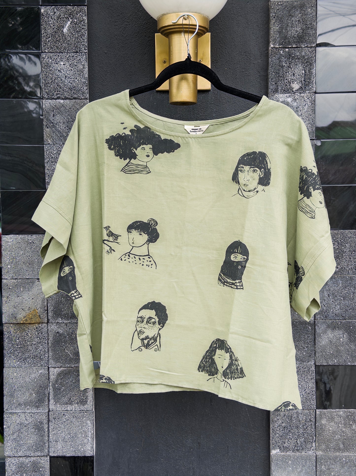 kimono niñas verde pistache