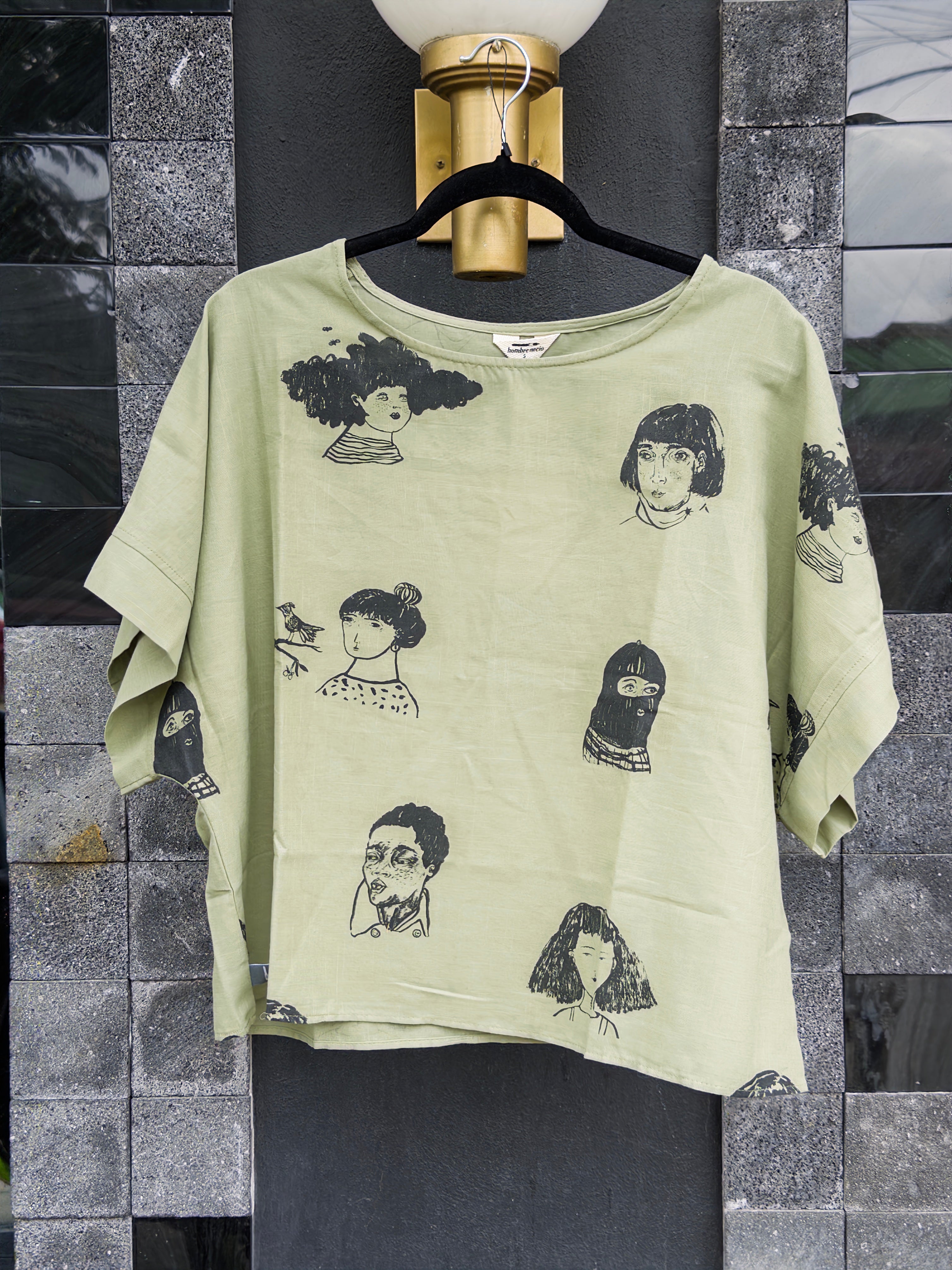 kimono niñas verde pistache