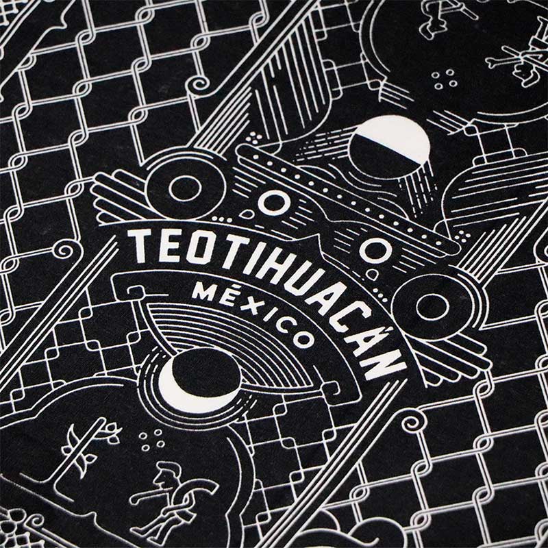 paliacate pintura mural negro