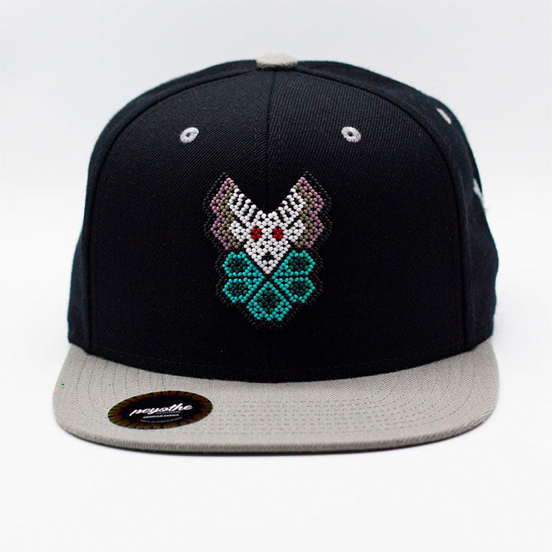 gorra infantil negro gris venado peyote