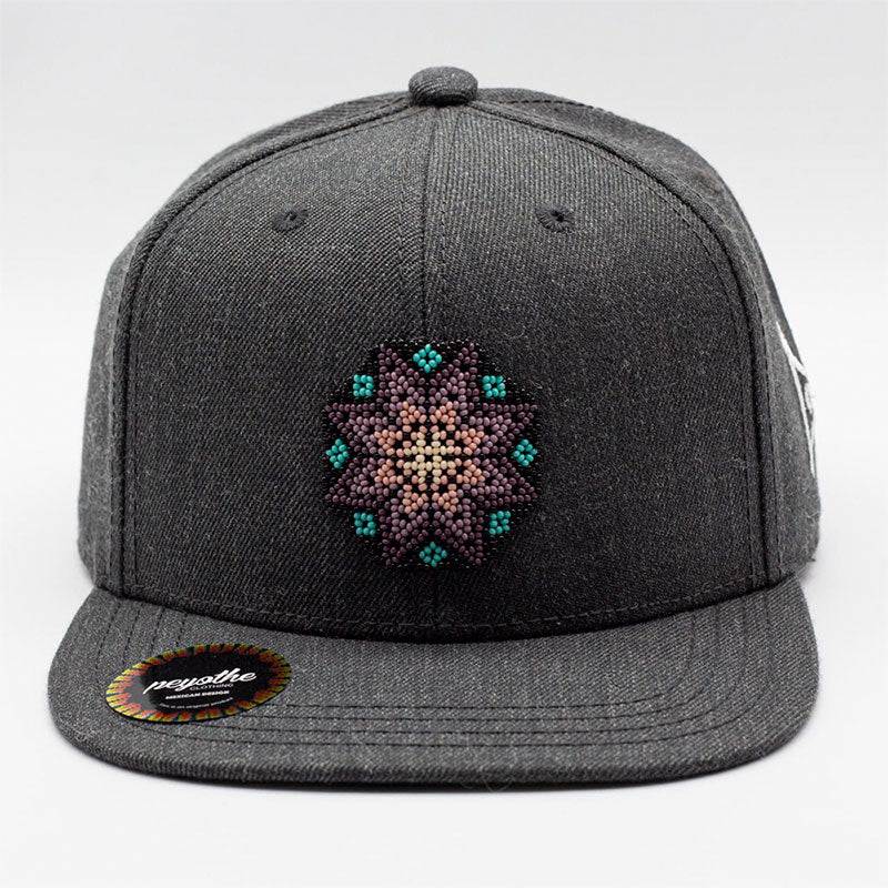 gorra infantil gris oxford estrella