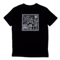 playera negra ritual reflejante