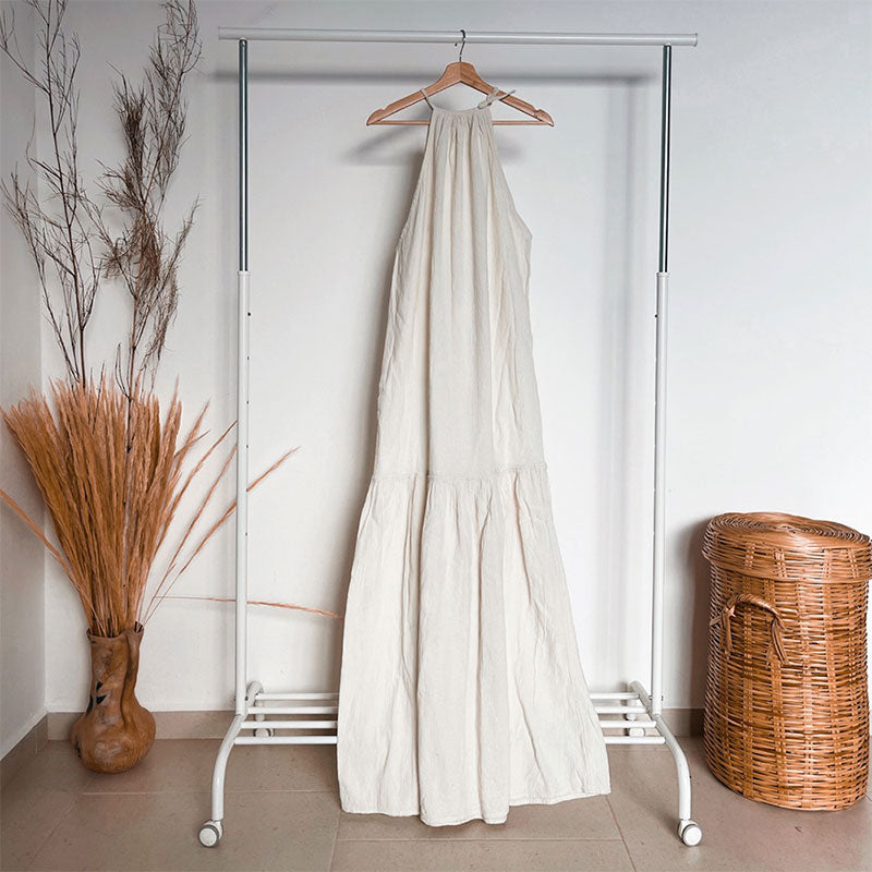 vestido maxi unión