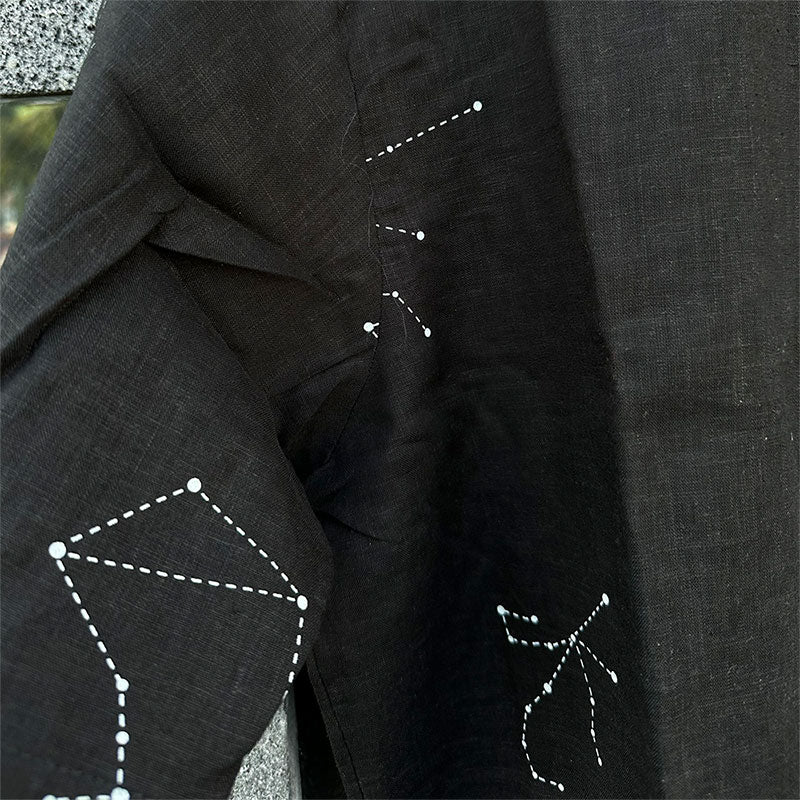 Camisa constelaciones negra