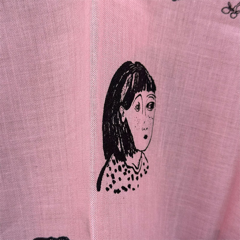 kimono niñas rosa
