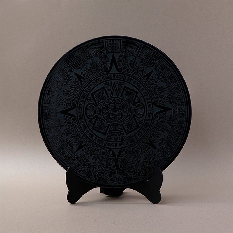 calendario azteca de obsidiana jumbo 30cm