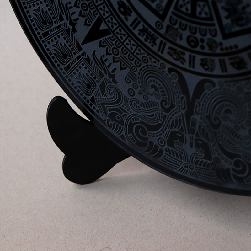 calendario azteca de obsidiana jumbo 30cm