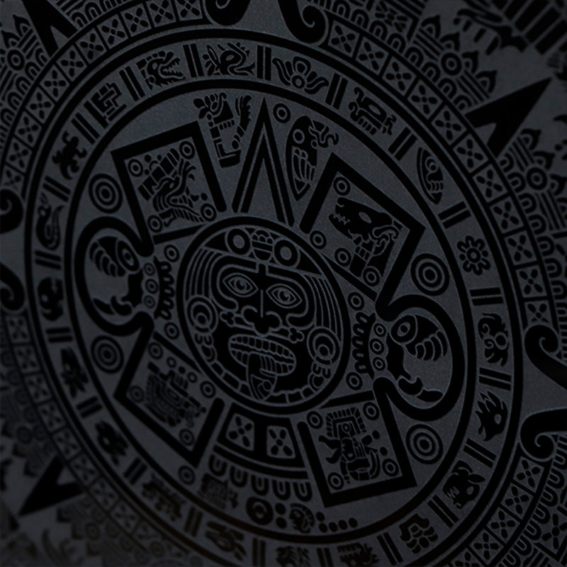 calendario azteca de obsidiana jumbo 30cm