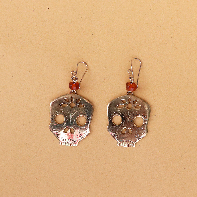 aretes calaveritas