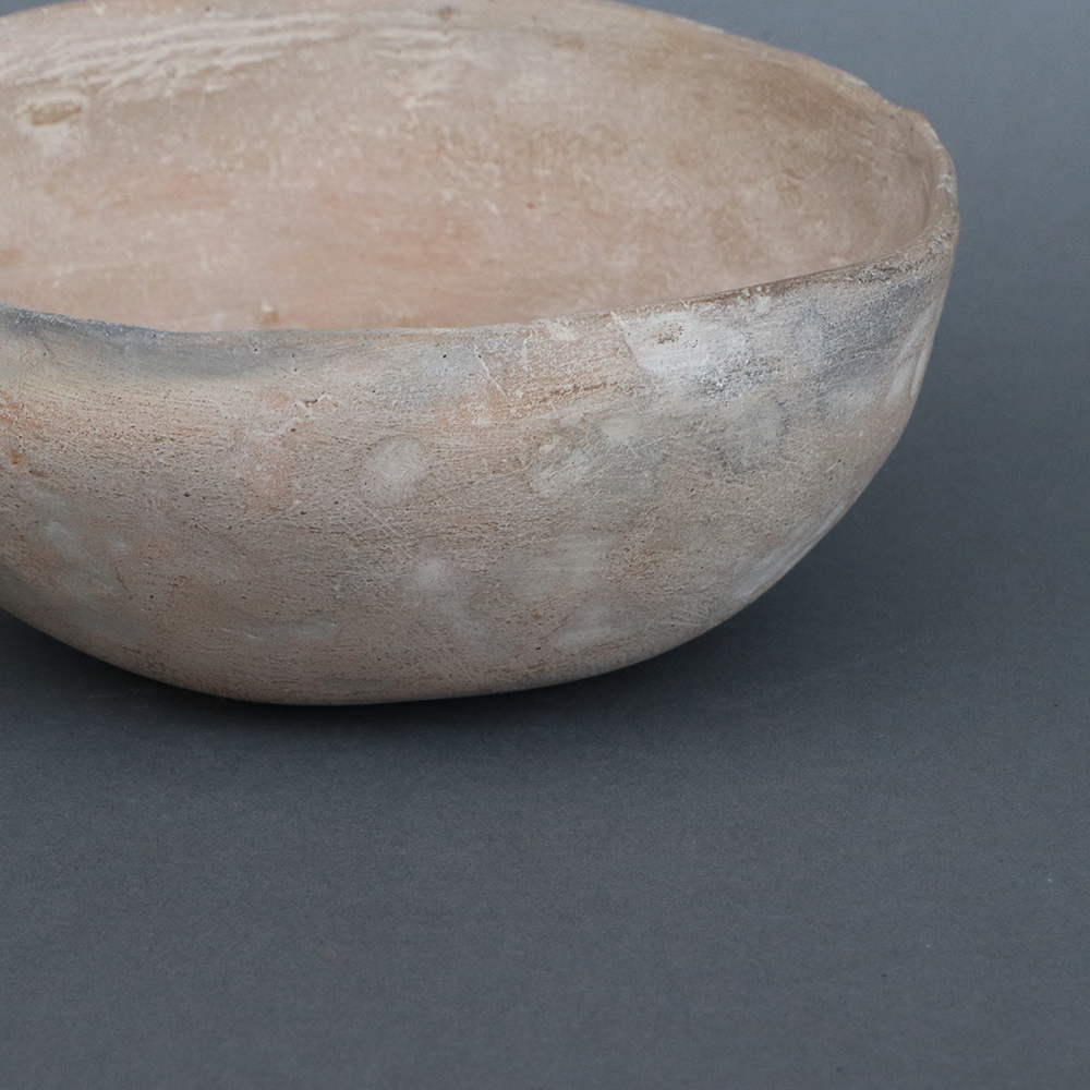 Plato de barro sencillo