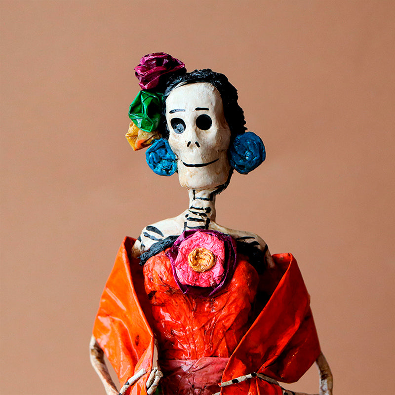 catrina con rebozo