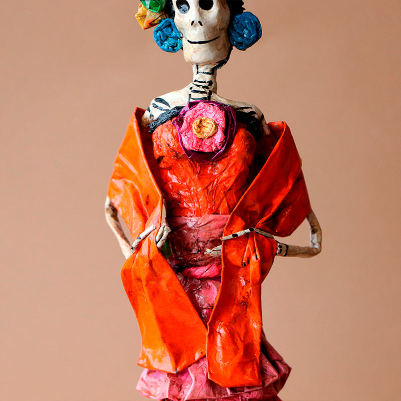 catrina con rebozo