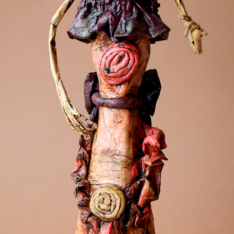 catrina con aretes