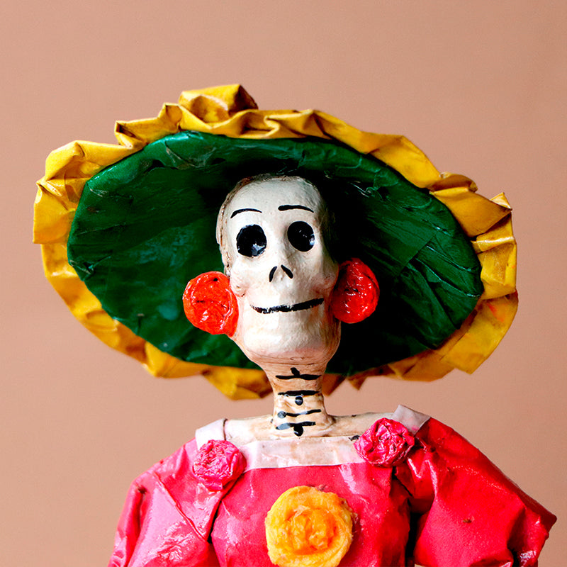 catrina rosa mexicano