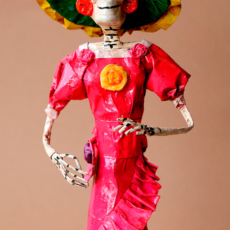 catrina rosa mexicano