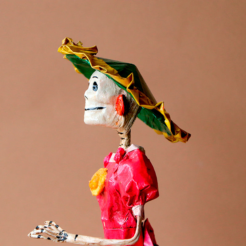 catrina rosa mexicano