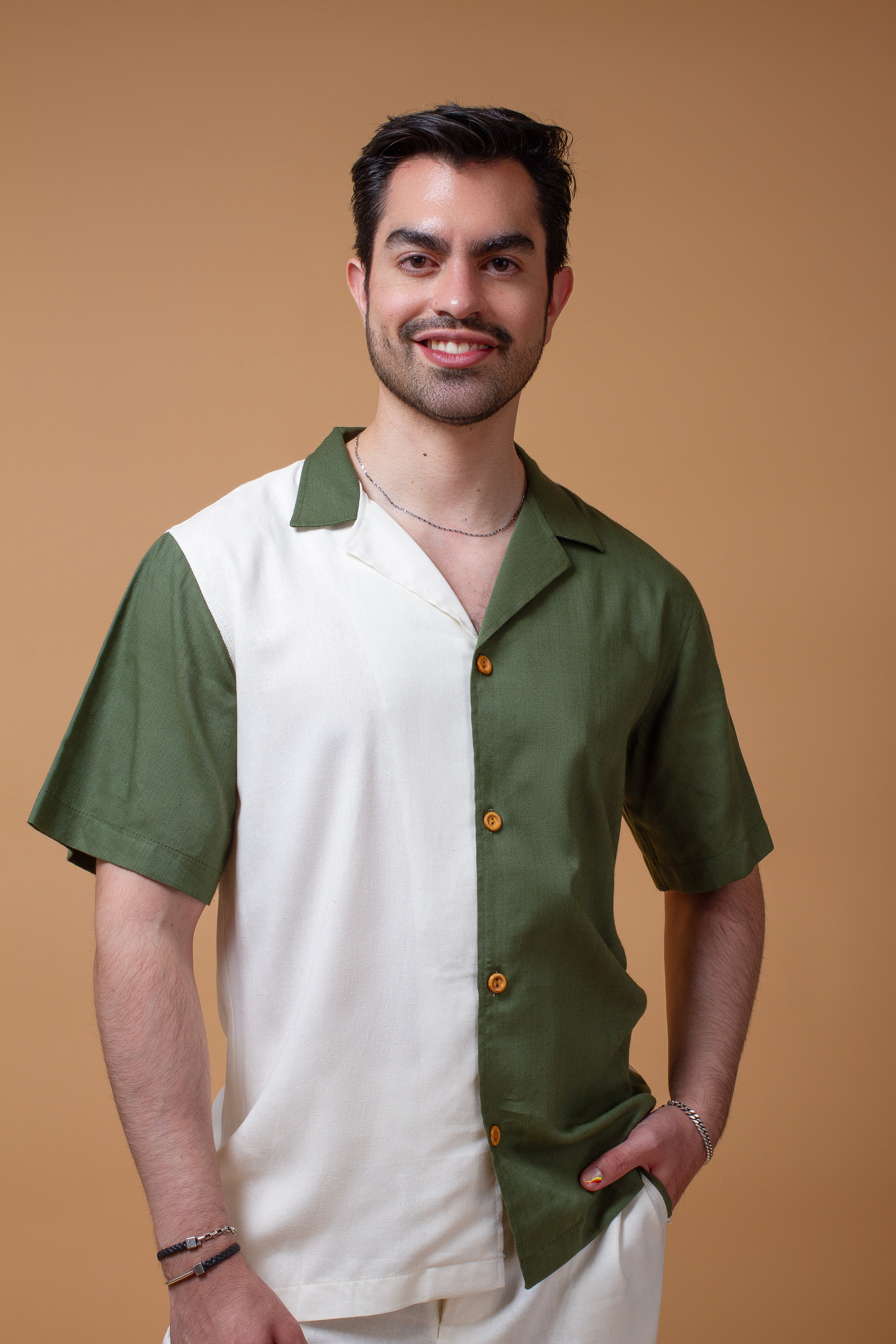 camisa sport bambú