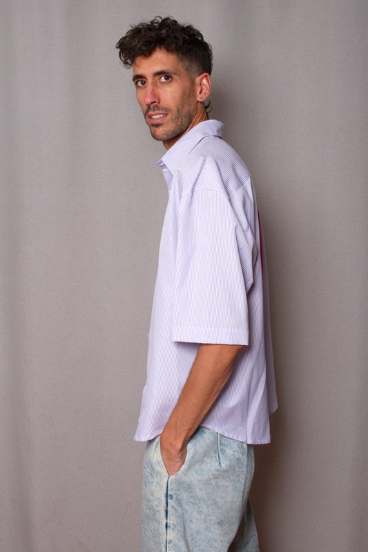 camisa boxy rayas tigre