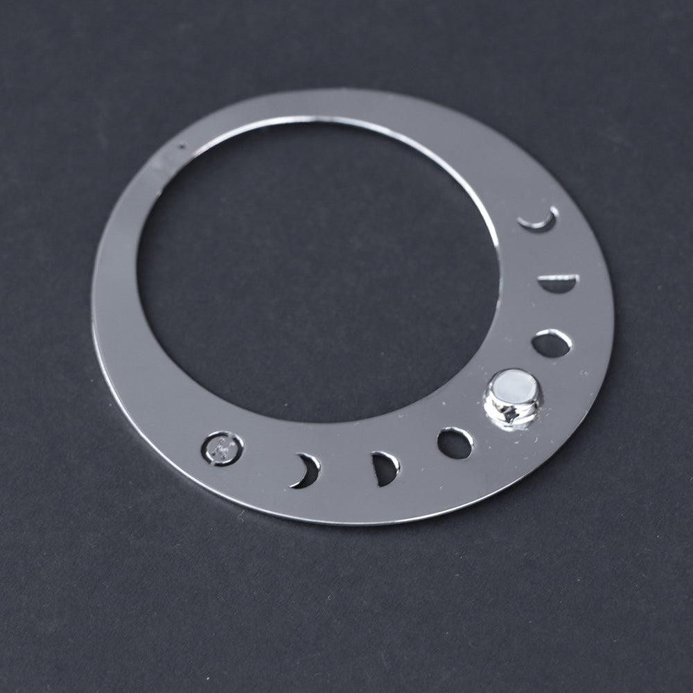 Brazalete lunación plateado