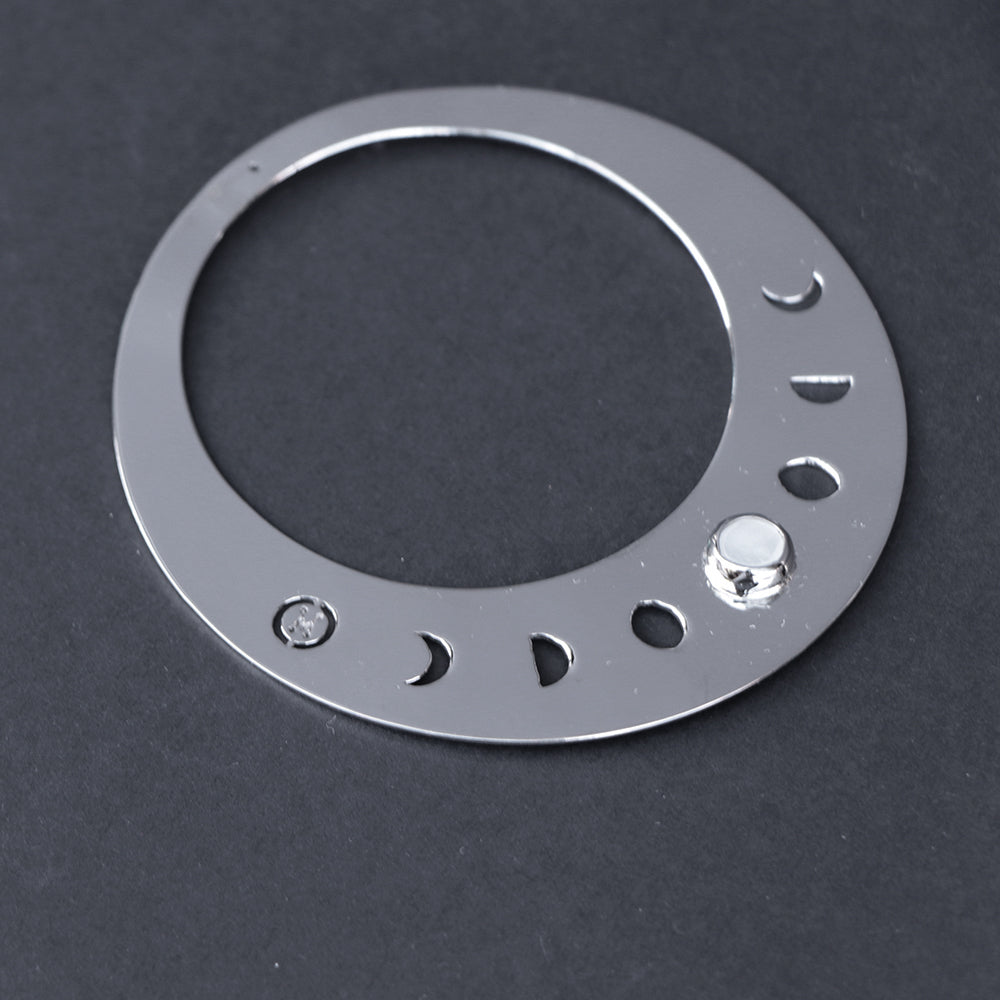 Brazalete lunación plateado