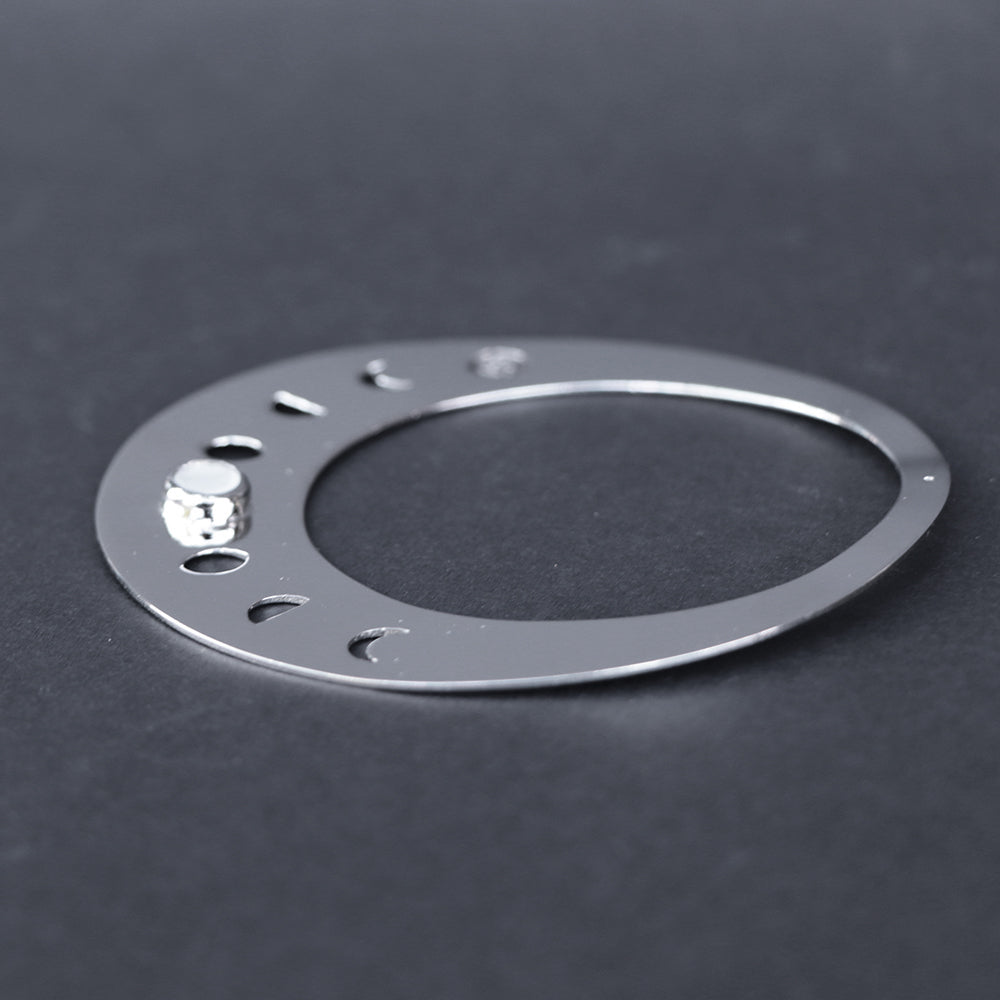 Brazalete lunación plateado
