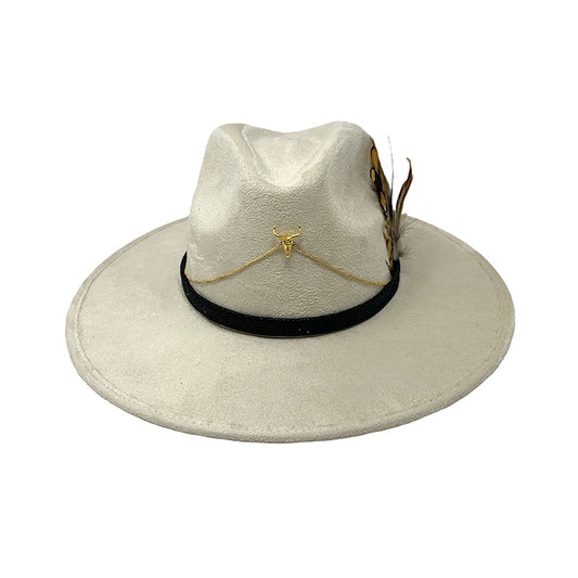 sombrero fedora gold