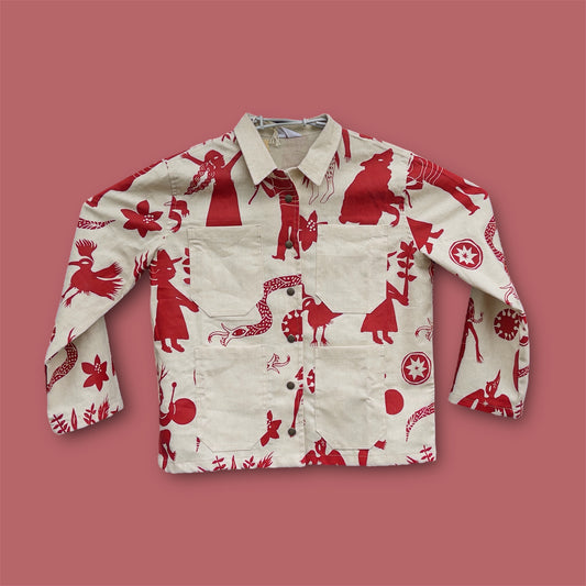 chamarra tierra arena