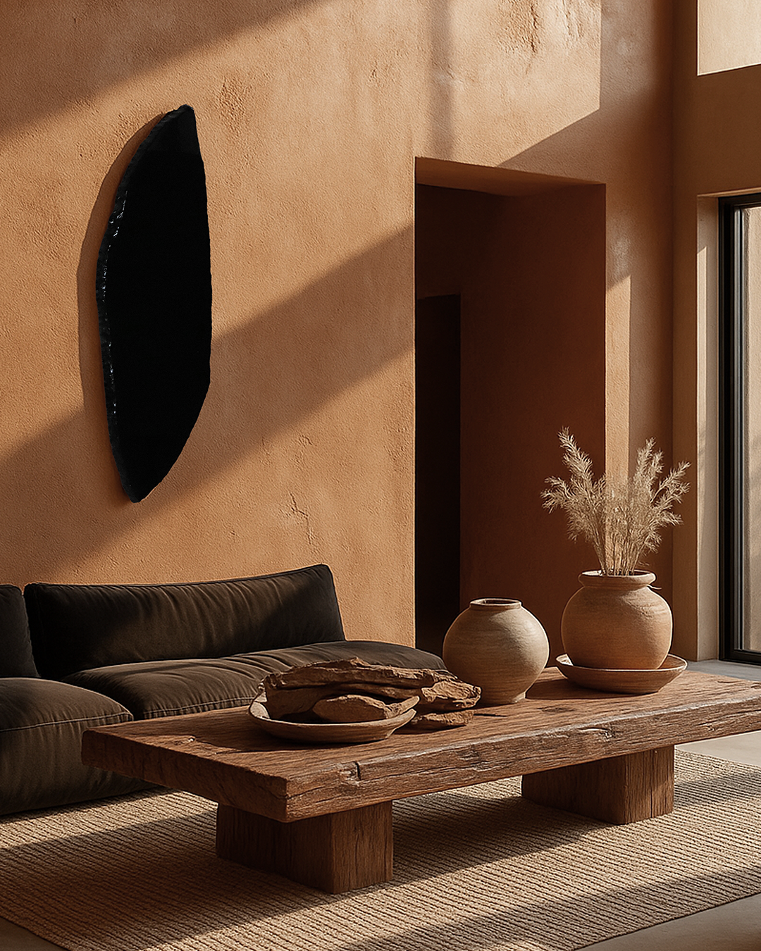 Placa espejo de obsidiana H